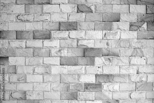 Black brick wall texture background