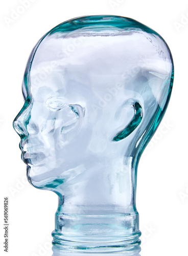 Glass Head Mannequin Translucent