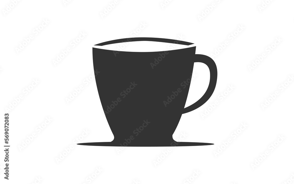 COFFE CUP logo mascot with isolated illustration for identity template COFFE CUP logo mascot with isolated illustration for identity template