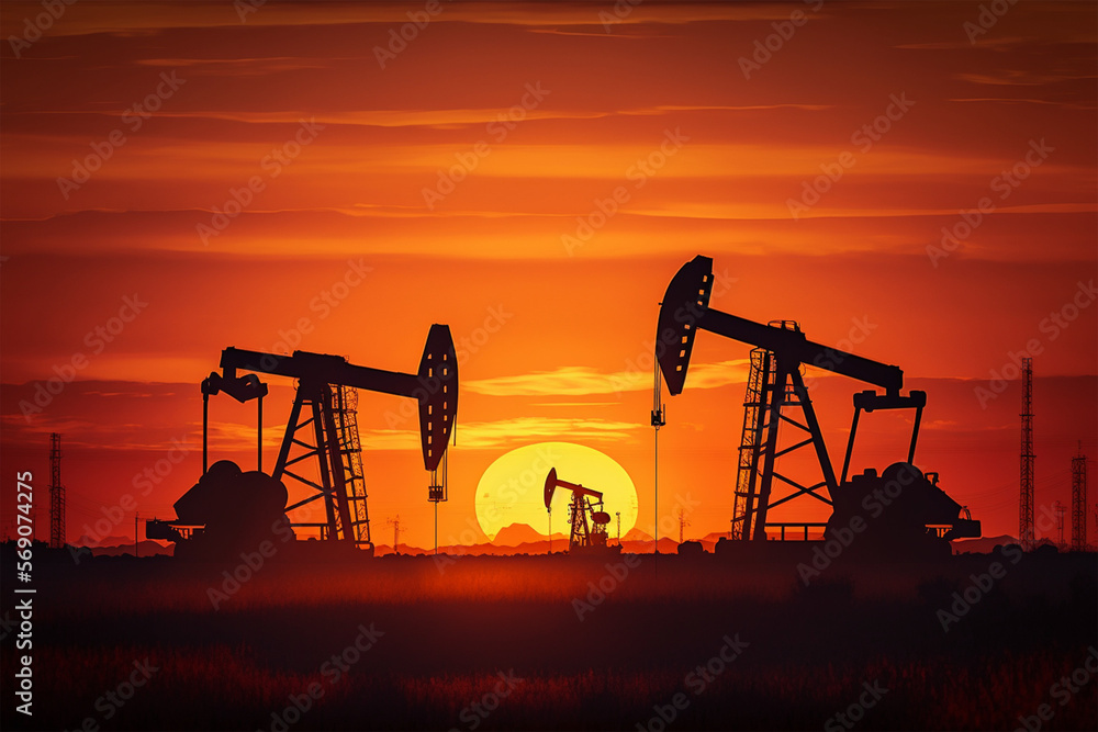 Oil field (AI Generated)