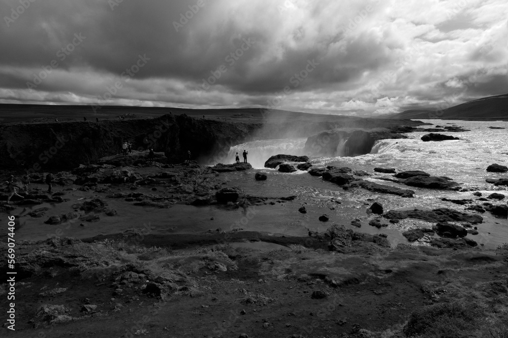 Obraz premium Godafoss waterfall