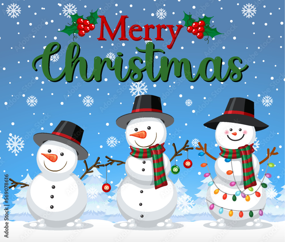 Merry Christmas poster design Merry Christmas poster design