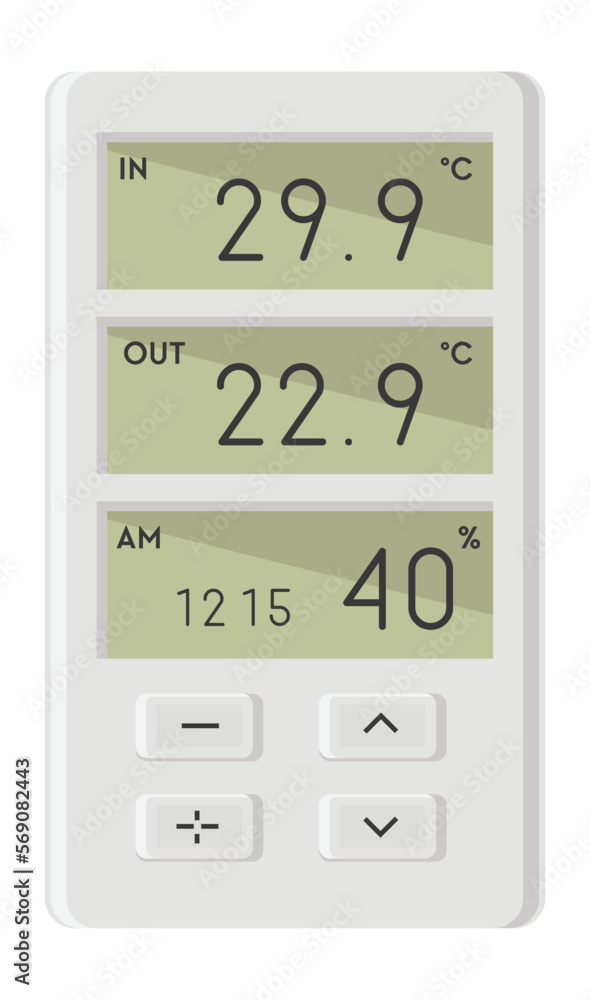 Conditioner remote controller with temperature Conditioner remote controller with temperature