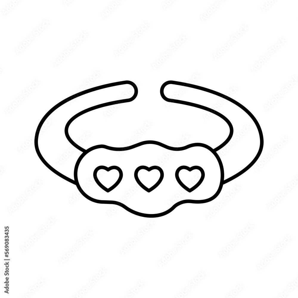 Baby girl band Vector Icon
Baby girl band Vector Icon