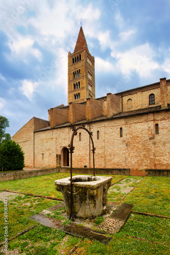 Pomposa Abbey, Codigoro, Ravenna, Italy photo