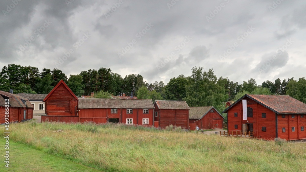 Obraz premium ville de Vasteras au sud de la Suède