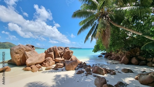 Amazing beaches in the Seychelles