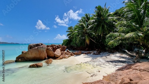 Fototapeta Naklejka Na Ścianę i Meble -  Amazing beaches in the Seychelles