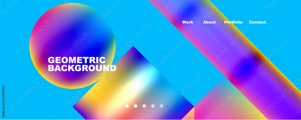 Minimalist geometric abstract background with fluid gradients. Vector Illustration For Wallpaper, Banner, Background, Card, Book Illustration, landing page Minimalist geometric abstract background with fluid gradients. Vector Illustration For Wallpaper, Banner, Background, Card, Book Illustration, landing page