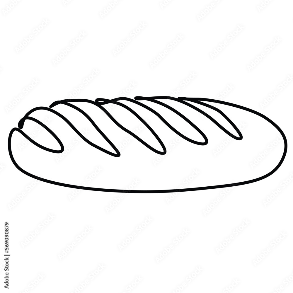 Single continuous line drawing of stylized sweet fresh bake bakery pastry in minimal continuous one line Modern one line draw design vector illustration for cafe or food delivery service Single continuous line drawing of stylized sweet fresh bake bakery pastry in minimal continuous one line Modern one line draw design vector illustration for cafe or food delivery service