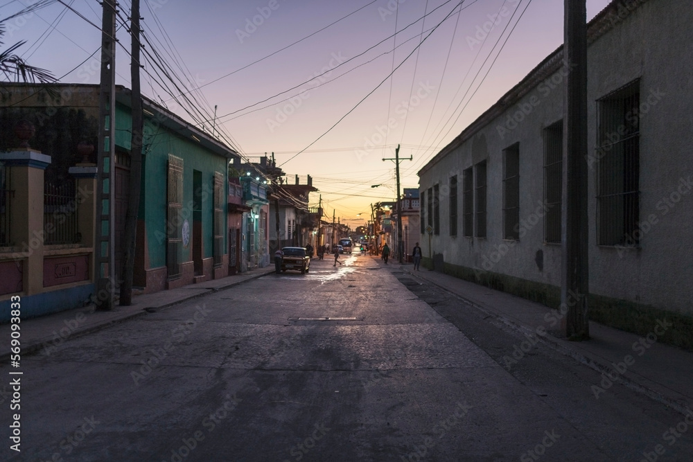 Street scene at Trinidad old town, Cuba Street scene at Trinidad old town, Cuba