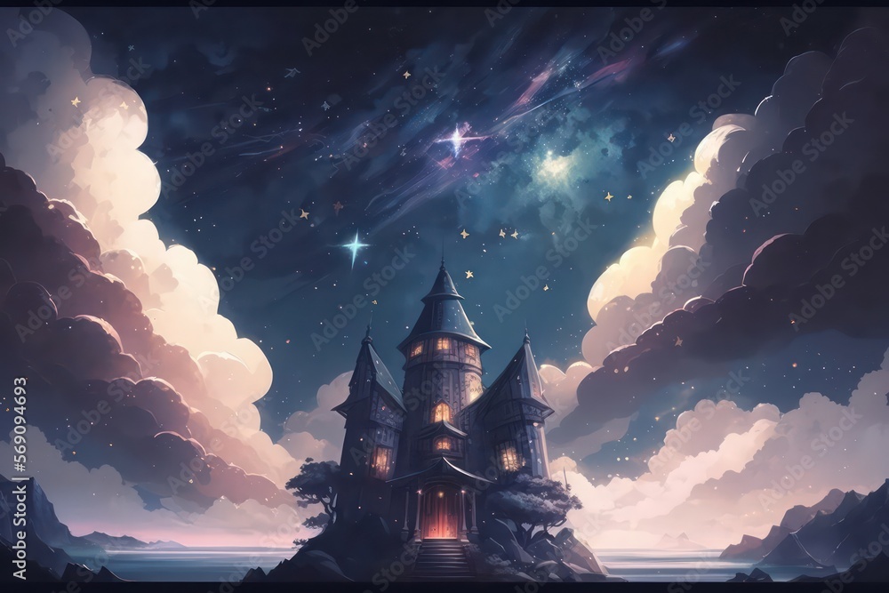 Castle Anime Wallpapers  Wallpaper Cave