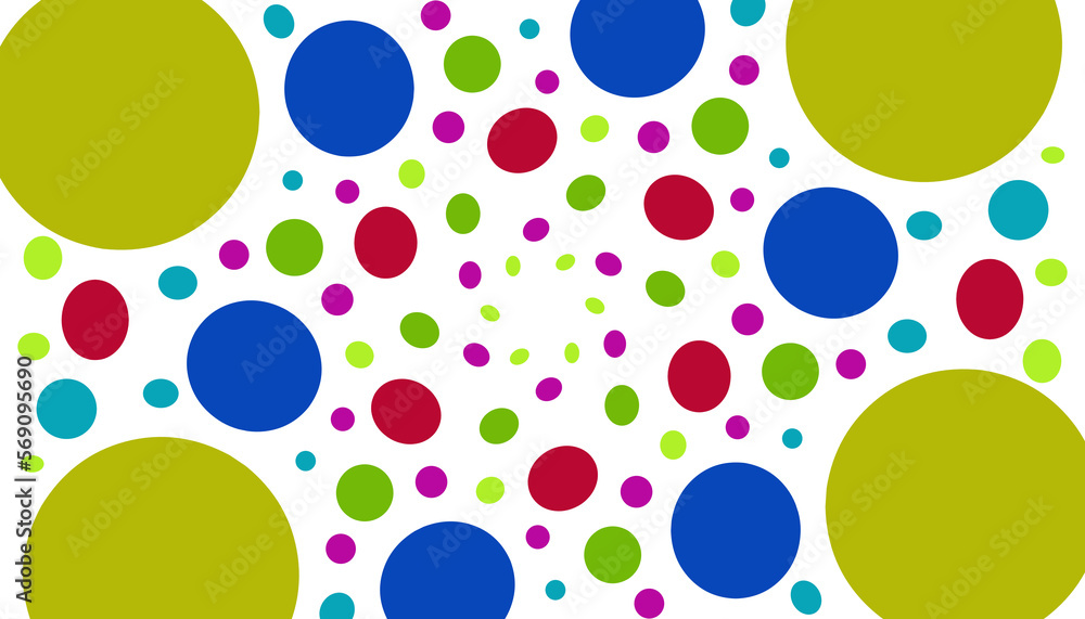 Background illustration of a beautiful colorful ball Background illustration of a beautiful colorful ball