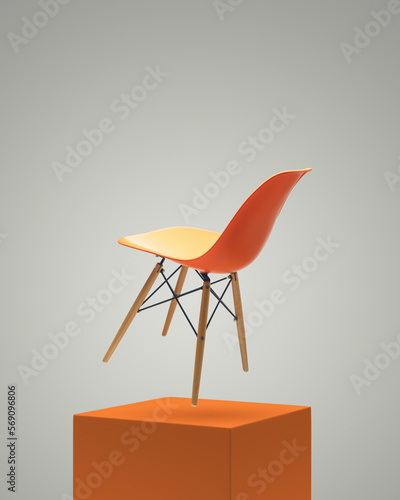 schwebender Stuhl photo