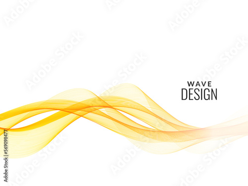 Abstract colorful flow wave design background