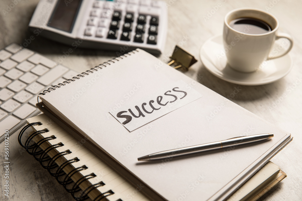 Success is written on paper Success is written on paper