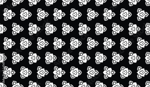 Geometric ethnic pattern seamless flower color. seamless pattern. Design for fabric,curtain,background,carpet,wallpaper,clothing,wrapping,Batik,mandalas,fabric,Vector illustration. pattern style.