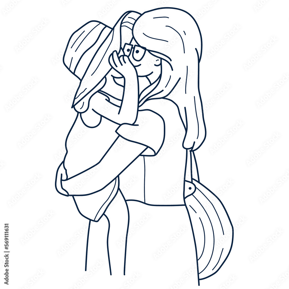 character mother and child cartoon character mother and child cartoon