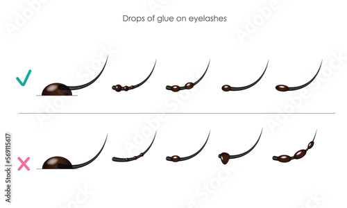 using eyelash glue, eyelash extension tutorial