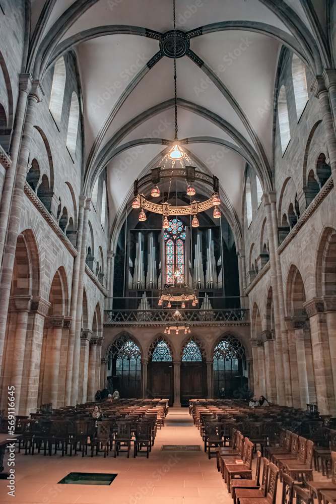 saint cathedral interior view