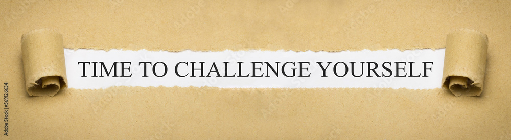 Time to challenge yourself