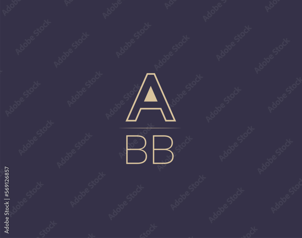 ABB letter logo design modern minimalist vector images ABB letter logo design modern minimalist vector images