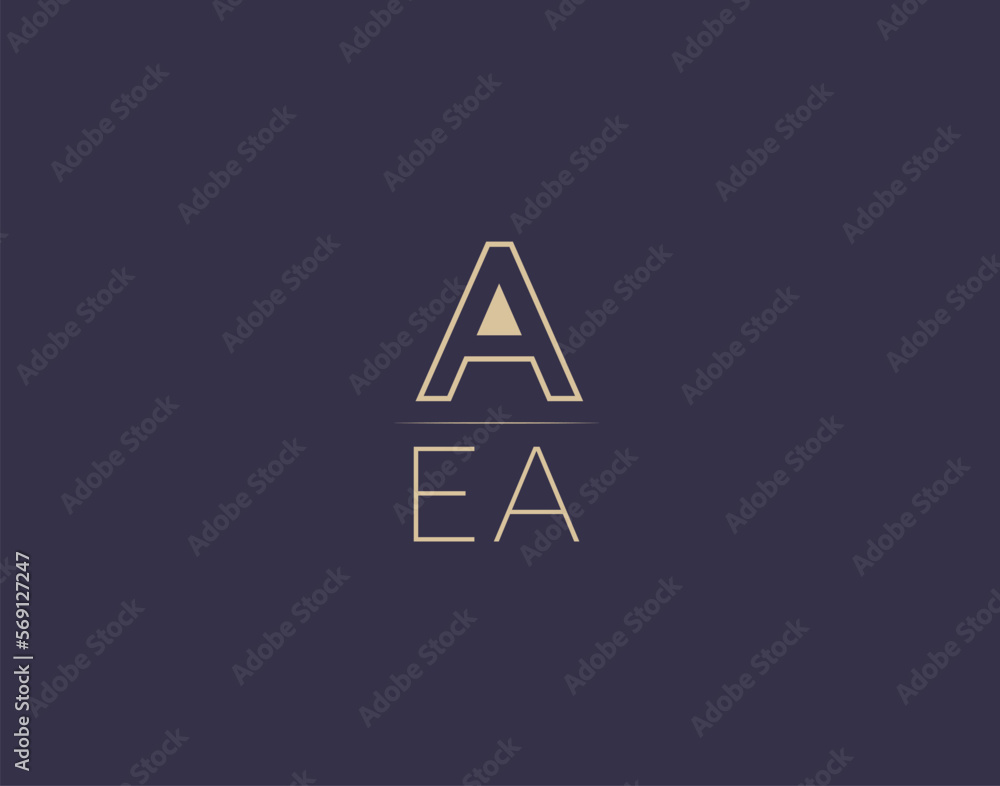 AEA letter logo design modern minimalist vector images AEA letter logo design modern minimalist vector images