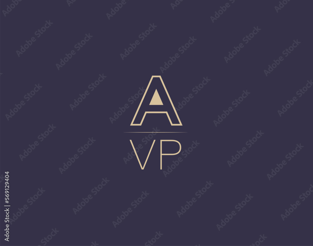AVP letter logo design modern minimalist vector images AVP letter logo design modern minimalist vector images