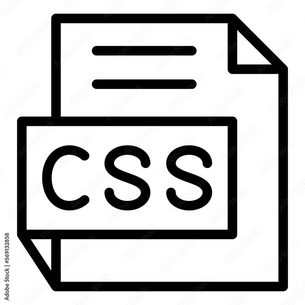 Vector Design CSS Icon Style Vector Design CSS Icon Style