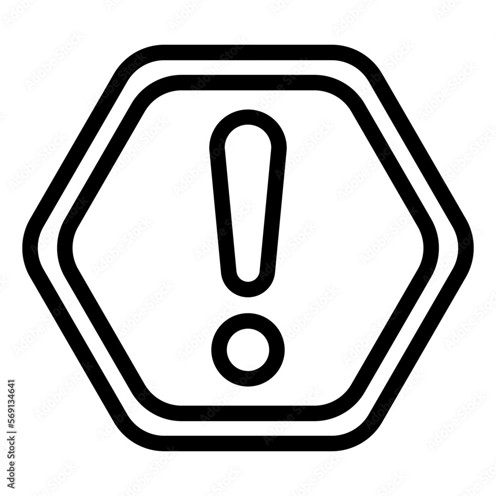 Vector Design Warning Icon Style Vector Design Warning Icon Style