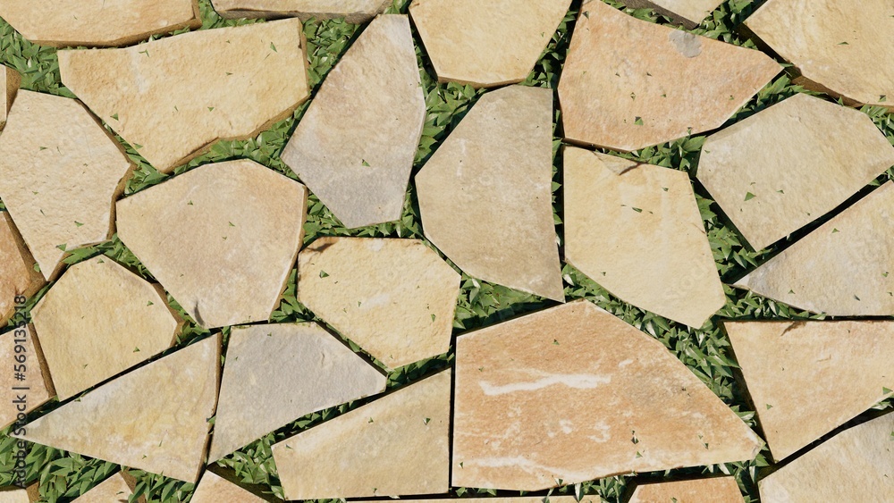 Obraz premium stone wall texture