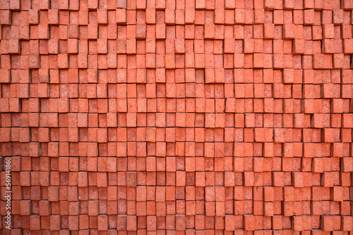 brown brick wall texture, construction industry