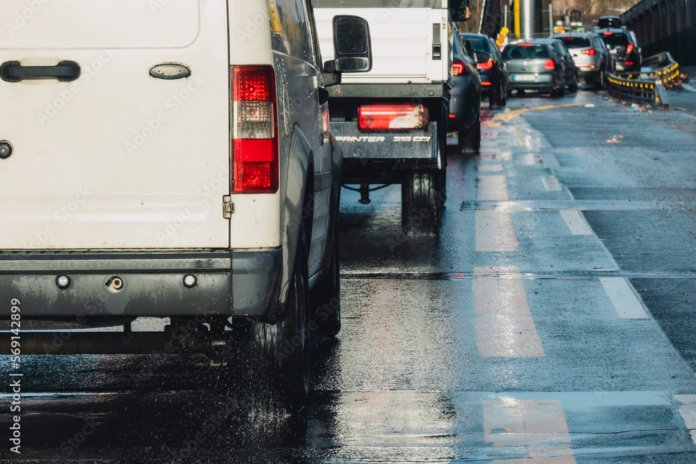 Wegezeit zur Arbeit mit dem Auto