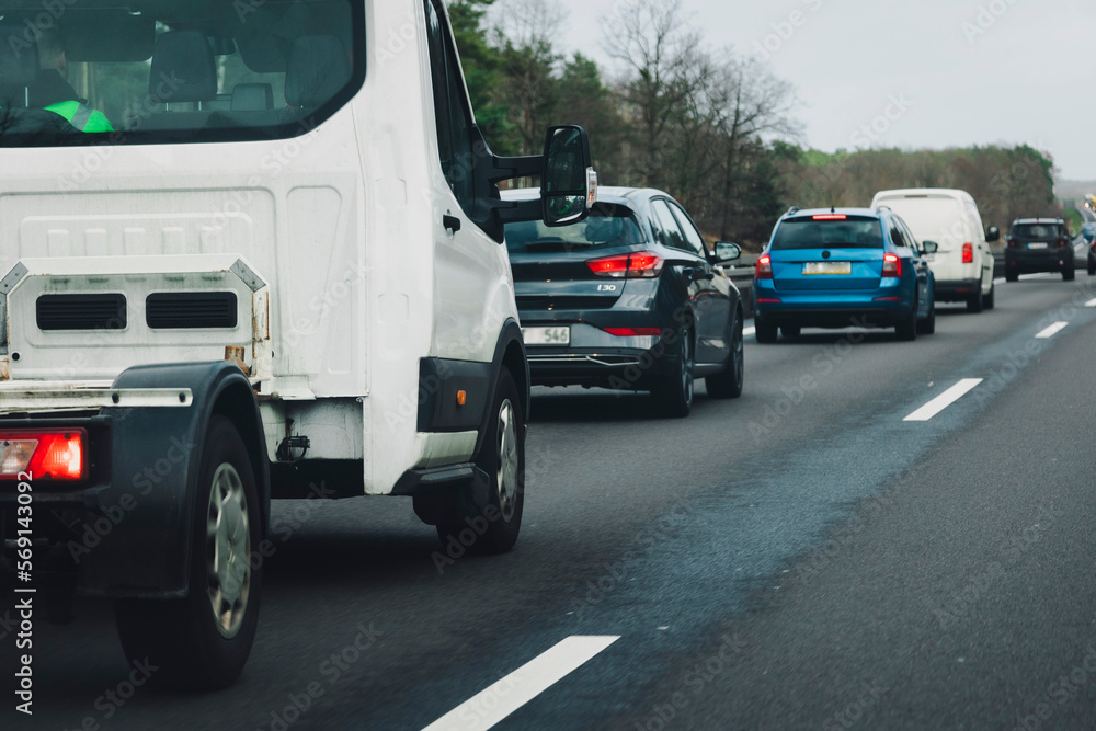 Wegezeit zur Arbeit mit dem Auto