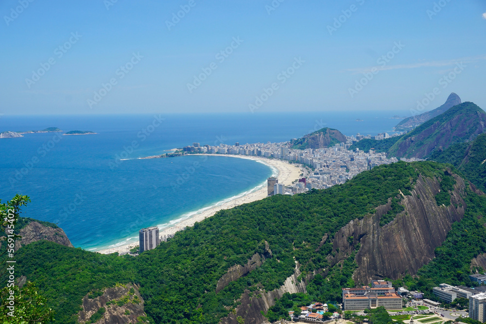 Baie de Rio de Janeiro au Brésil