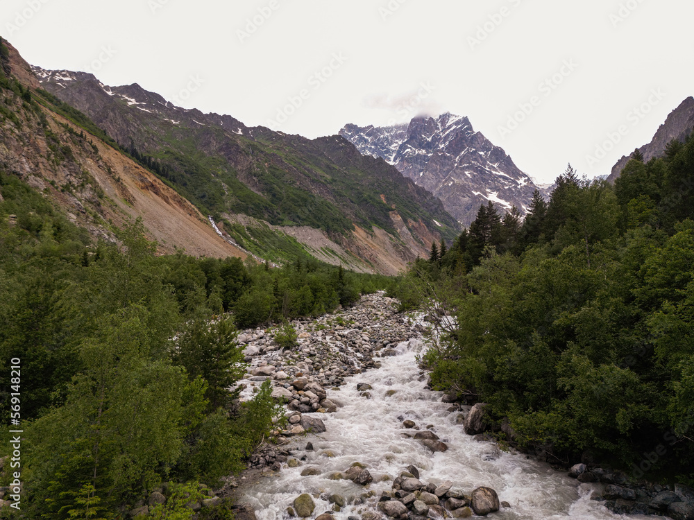 Mountains in Georgia Mestia 