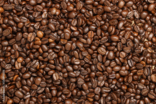 coffee grain beans texture background aroma cafe © Michele