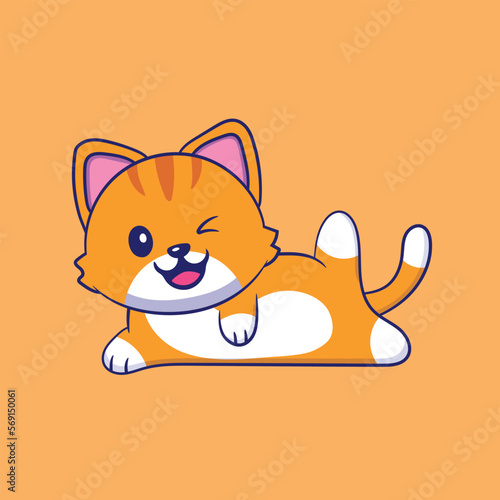 cat vecktor hand drown illustration 