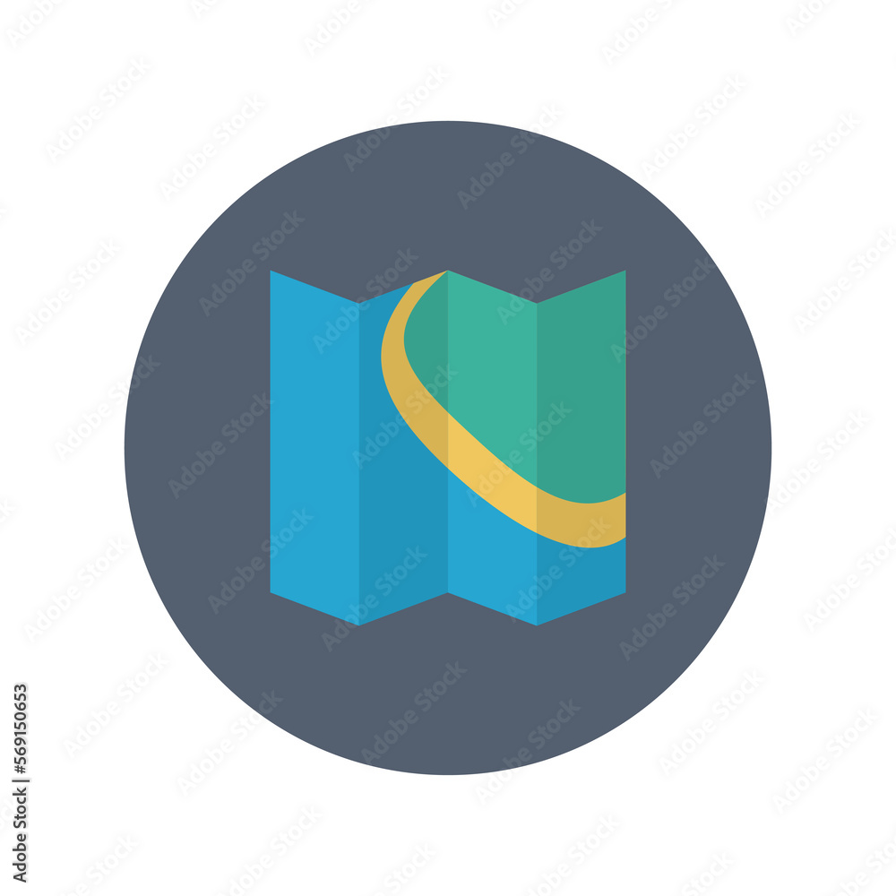 Pin location icon, Flat vector illustration for web and mobile interface, EPS 10 Pin location icon, Flat vector illustration for web and mobile interface, EPS 10