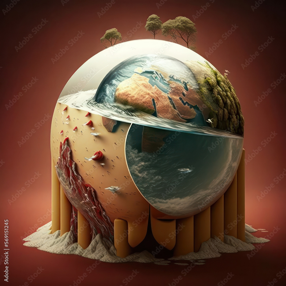 AI El Calentamiento Global en Imágenes: Una Mirada a la Crisis ...