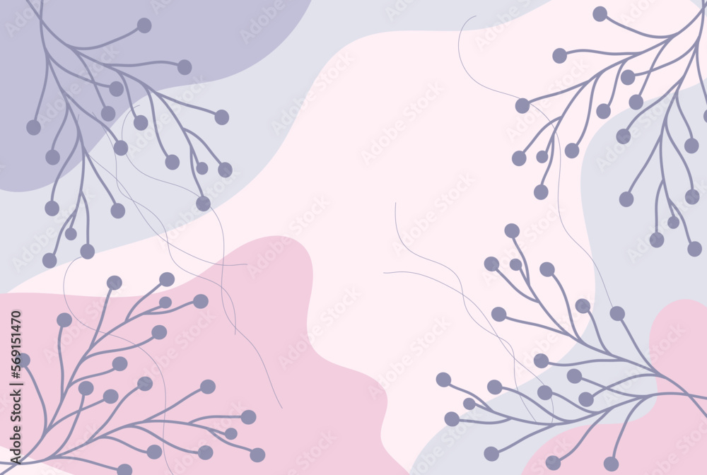 Vector abstract wave line colorful landing page flat background vector design	
