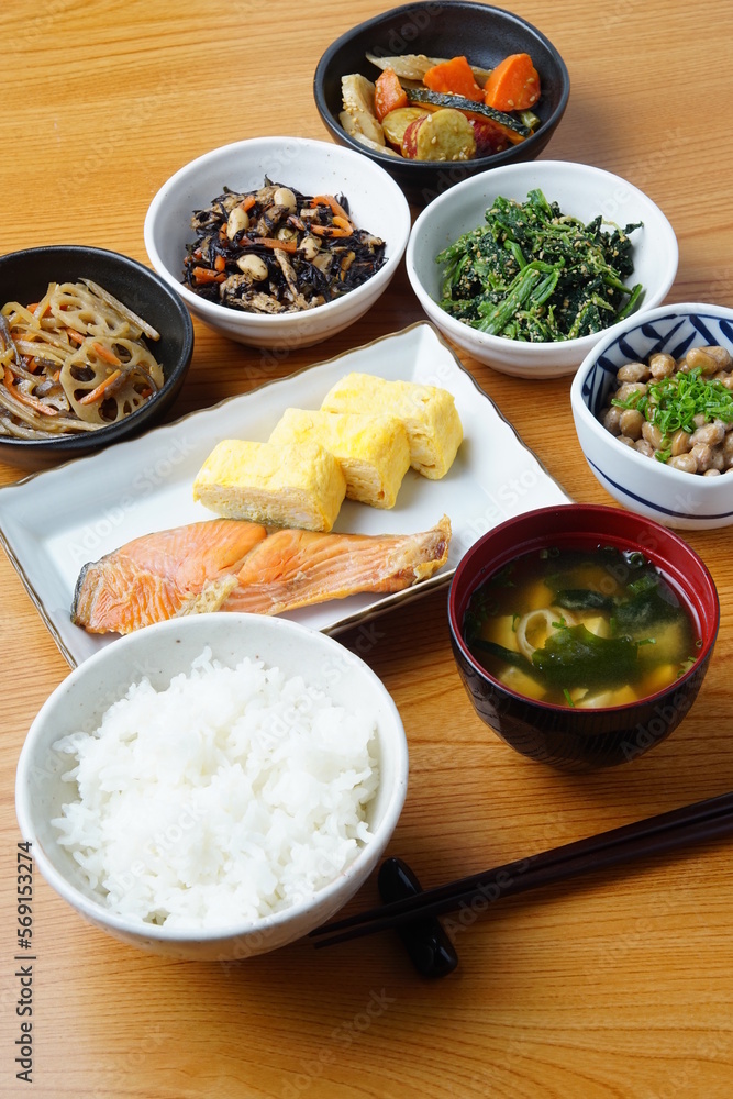 和食イメージ 朝食 昼食 和食イメージ 朝食 昼食
