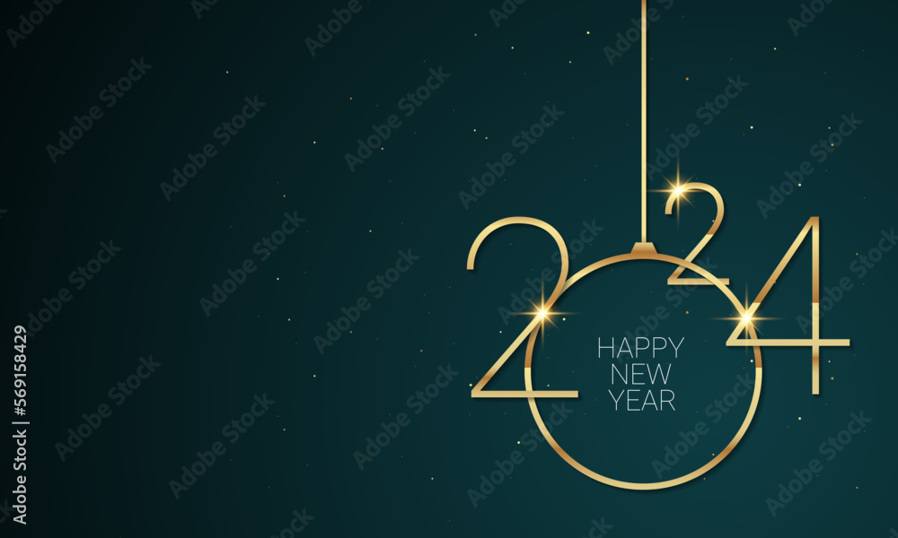 2024 Happy New Year Background Design. 2024 Happy New Year Background Design.