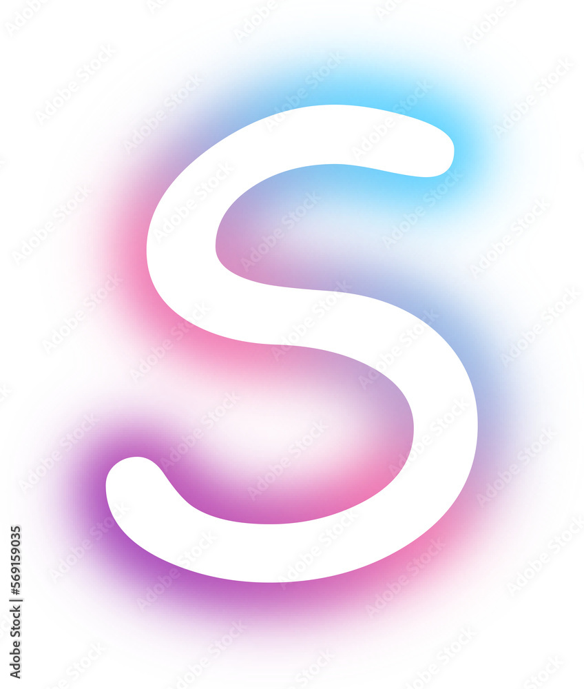 Fototapeta premium Collection of Alphabet A-Z neon