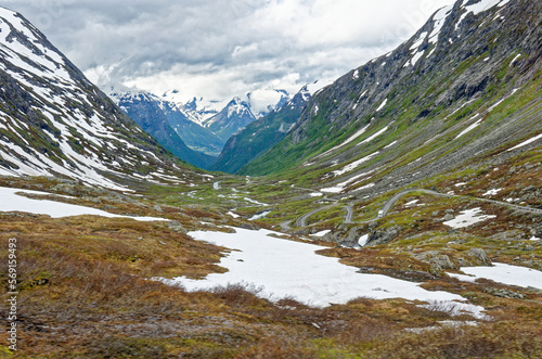 Norsk Fjordsenter Geiranger - Landscape of Geiranger Norway