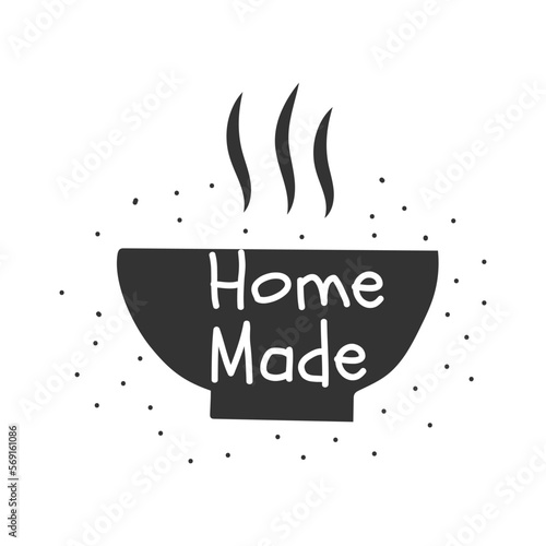 Cooking lettering Hand drawn vector illustration. Can be used for badges, labels, logo, bakery, street festival, farmers market, country fair, shop, kitchen classes, cafe, food studio.