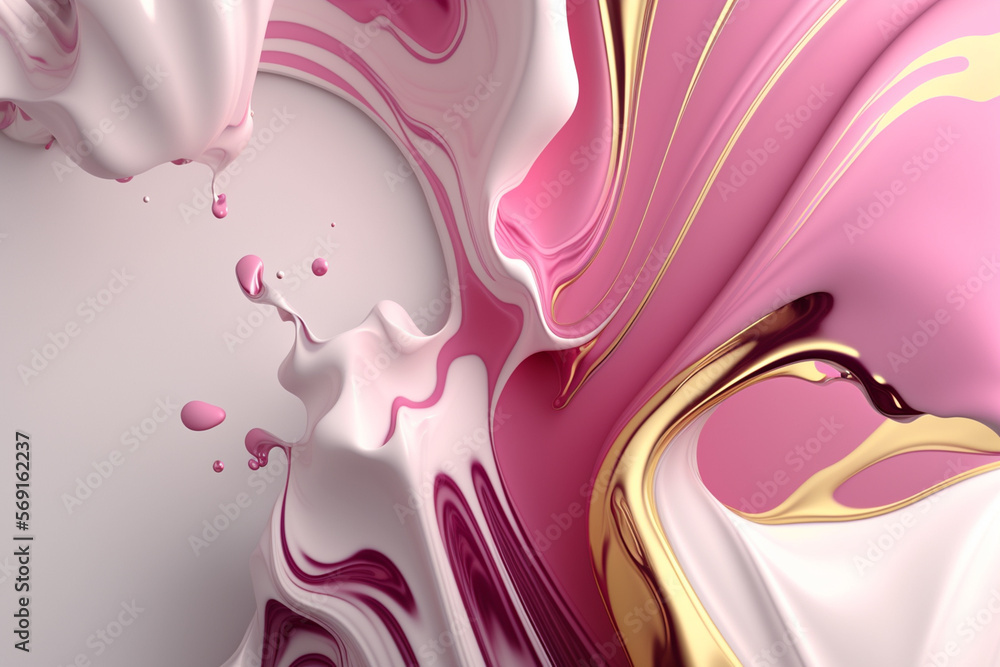 Abstract golden white pink marble texture background Abstract golden white pink marble texture background