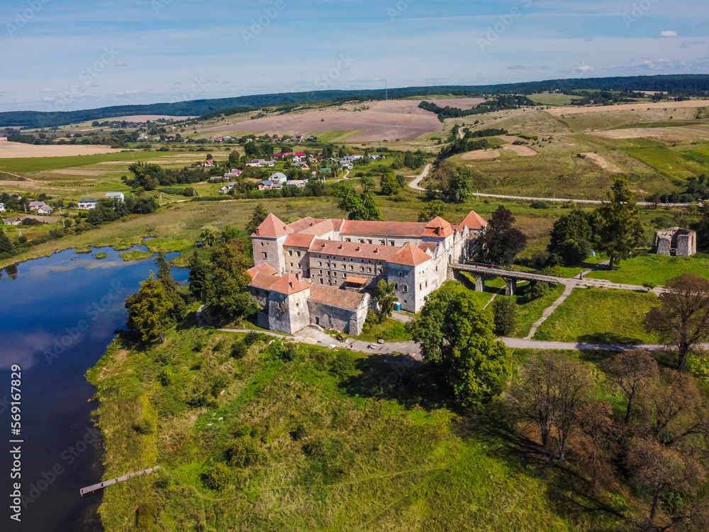 Aerial view by drone. Summer. Svirzh Castle
Ukraine Castles. Lakes.
Aerial view by drone. Summer. Svirzh Castle
Ukraine Castles. Lakes.