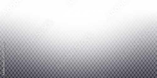 Abstract modern gray and white gradient of grid pattern design background