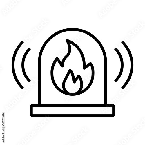 Fire Alarm Icon photo